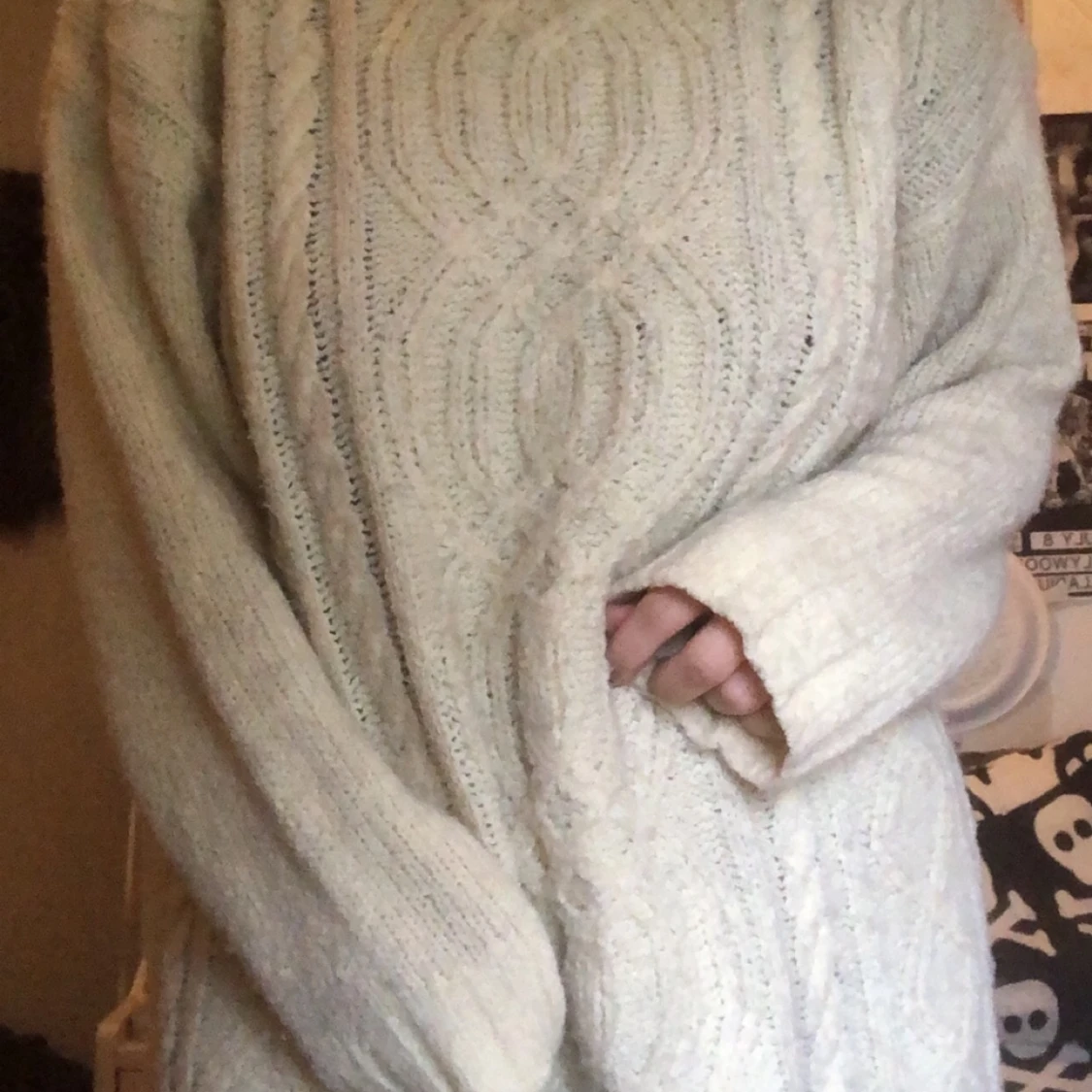 Turtleneck klänning - 90