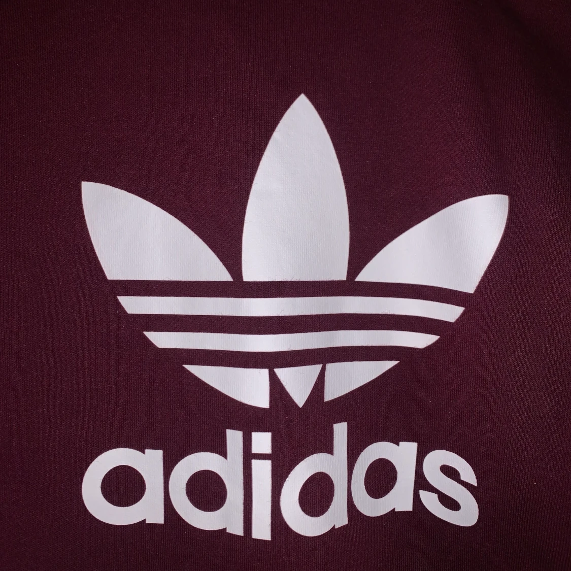 Vinröd Adidas kofta - 91
