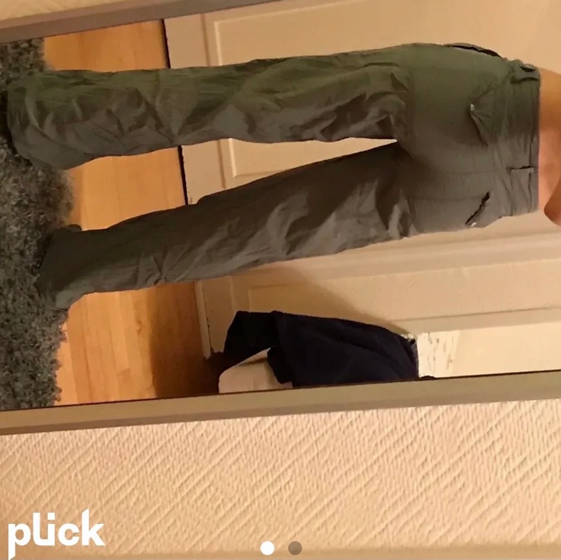 Vintage gråa byxor  - 90