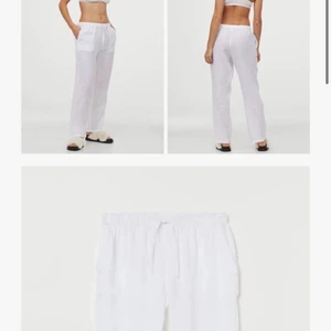 Vita linnebyxor💕 - Sparsamt använda Köp inte direkt!