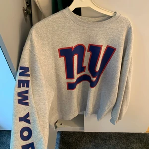 Sweatshirt från hm storlek S - Denna coola sweatshirten är jag osäker om jag vill sälja men säljer om jag får ett bra bud och är använd nåra gånger men fortfarande jätte fin. Köpt för 200kr från h&m. Skulle säga att dne passar Xs-M💓