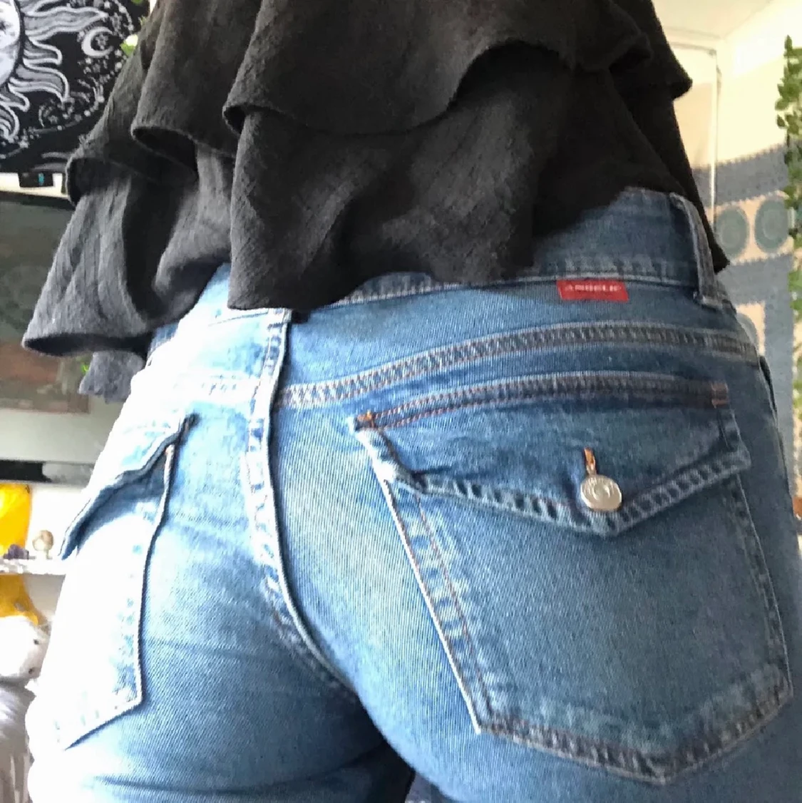 Lågmidjade jeans