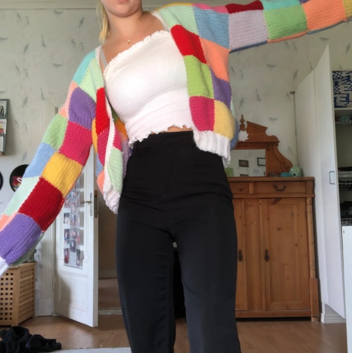 Harry styles inspirerad cardigan - 90