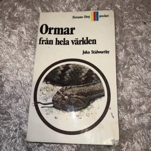 Bok - Bok om ormar, 5kr + frakt