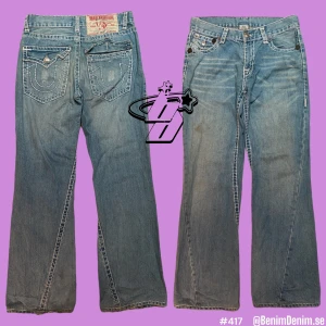 true religion jeans - True Religion jeans Joey Super T  size on tag, 34/33  Ytterben, 108cm  Innerben, 80cm  midja (rakt över), 42cm  (modell 180cm)