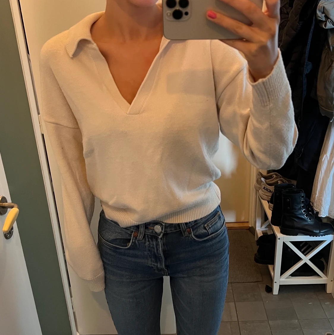 Stickad tröja  - 90