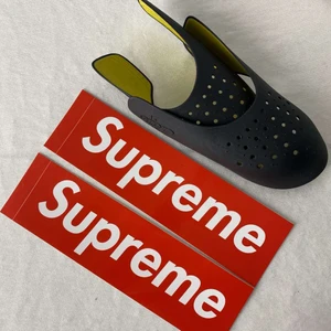 Crease skydd, 2 supreme stickers  - Supreme stickers 2 stycken, Crease skydd 