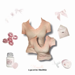 Coquette Top~ - Jätte fin coquette top. Använd 1 gång! Jätte fin att styla med en lace top under! <3  