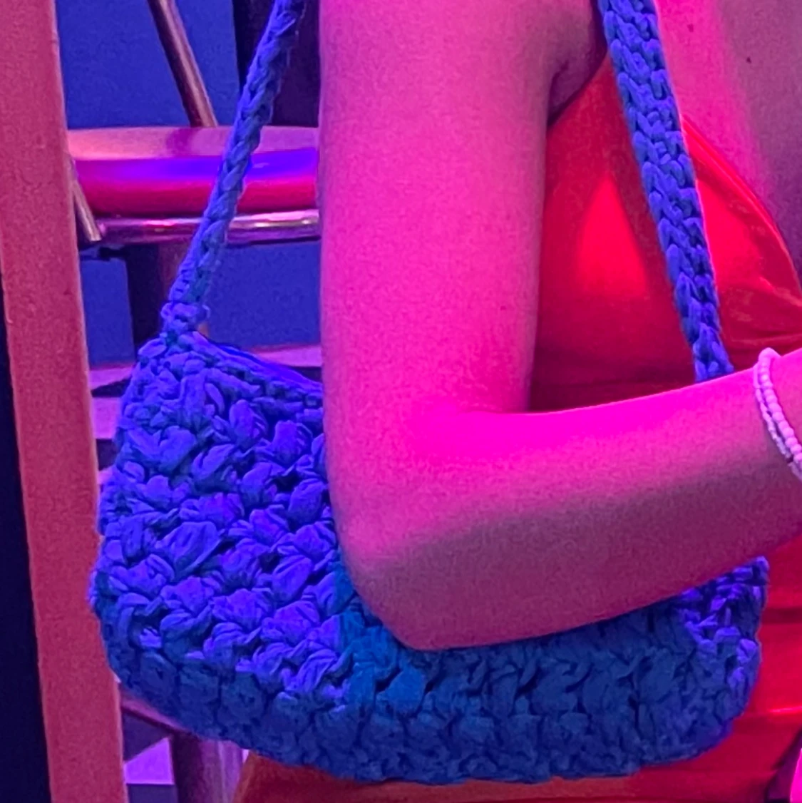 Stickad väska  - 90