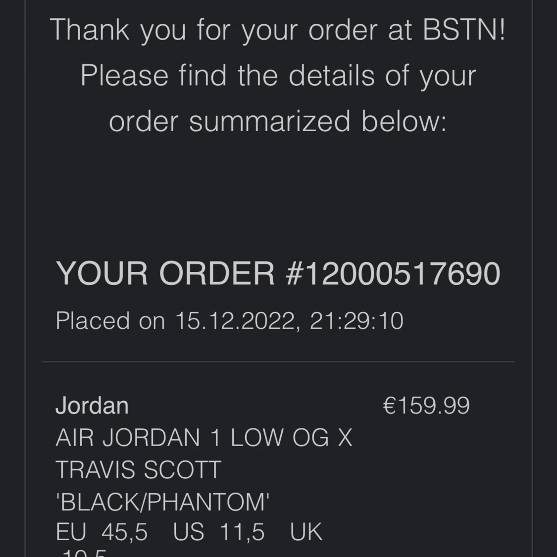 Nike Air Jordan 1 Travis Scott ”PHANTOM” - 91