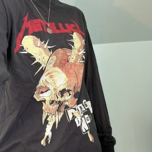 Svart långarmad Metallica tröja - Använd 1 gång