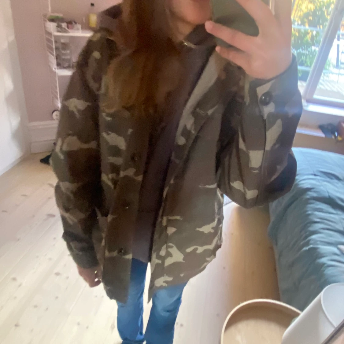 Kamouflage jacka - 90