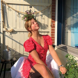 Sommarklänning - Supersöt somrig klänning, använd 2 ggr. 