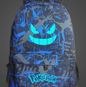 Pokémon Nattlysande Ryggsäckar  - Mått 45*31*14cm 329kr/st
