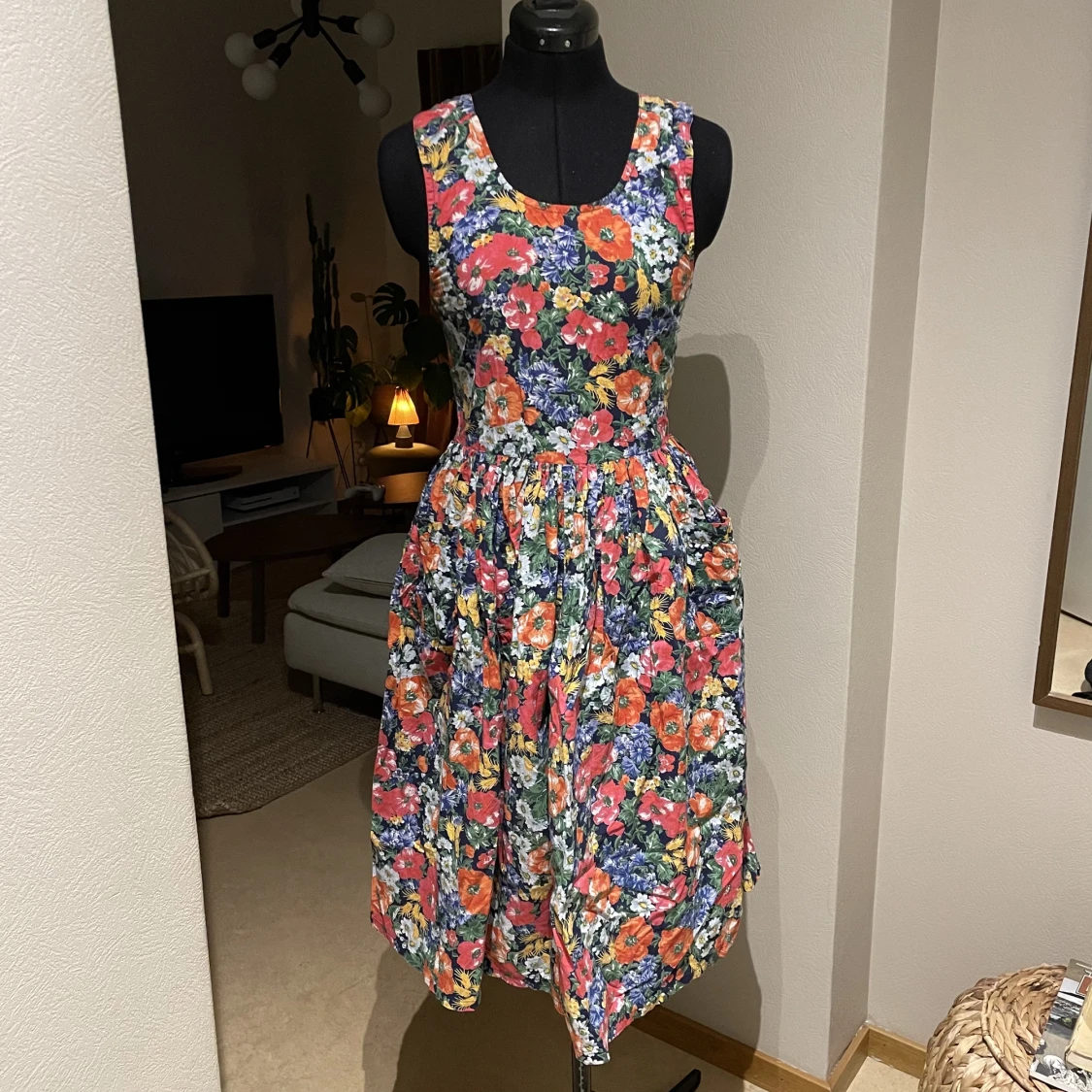 Klänning med fickor 