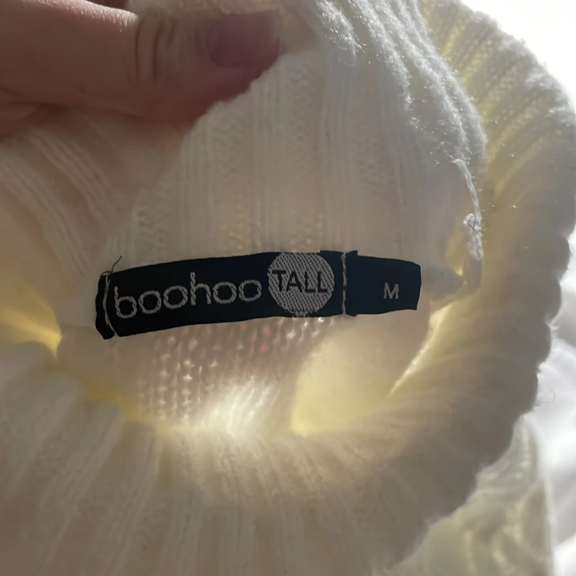 Kort stickad tröja - 90