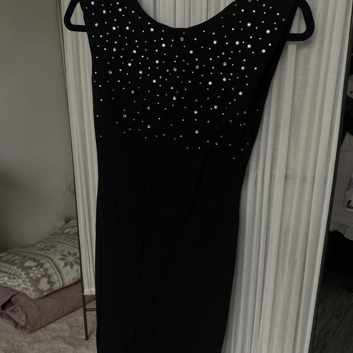 Sexy mini fest klänning 