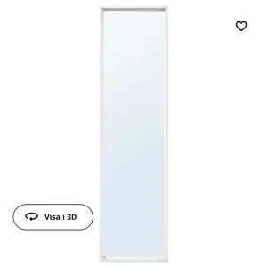 Säljer denna spegeln från Ikea. Den heter ”Nissedal” och är i bra skick! Ordinarie pris 499, men säljer för 270, skriv vid intresse🫶🏼