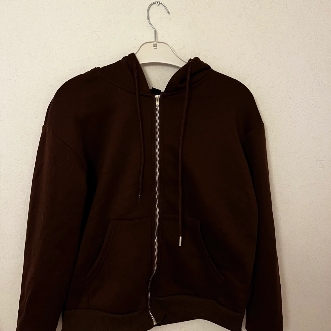 Brun zip hoodie - 91