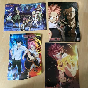 Fairytale posters  - Dem är lite skrynkliga men det går lätt att fixa genom att lägga något tungt på dem. 20 för 1. 50 för alla. 