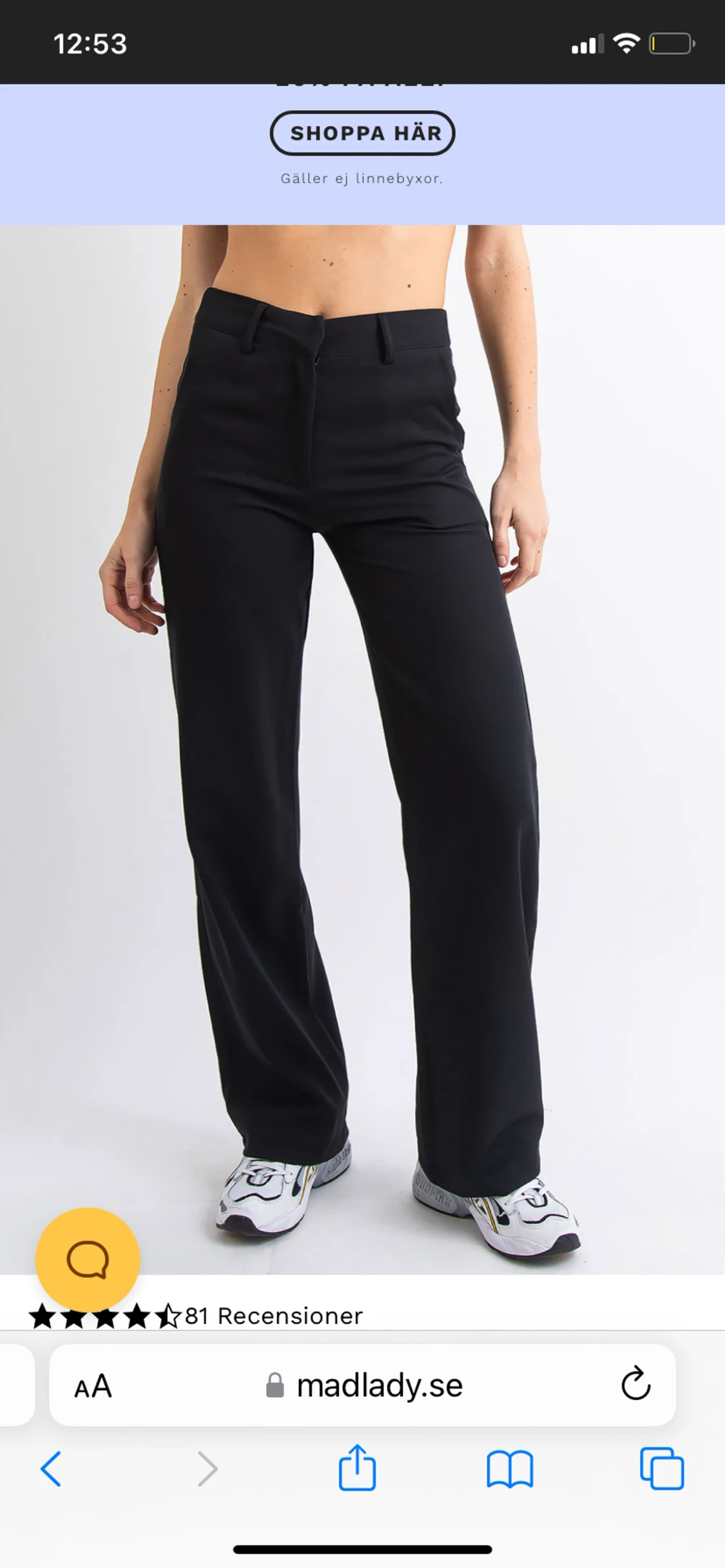 Madlady kostymbyxor 
