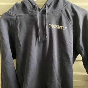 Blå gymshark hoodie  - En blå gymshark hoodie i bra kvalitet 💙 Storlek S. Frakt är ej inkluderat i priset 