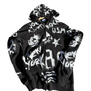 Hoodie med tryck  - Mer som en Medium 