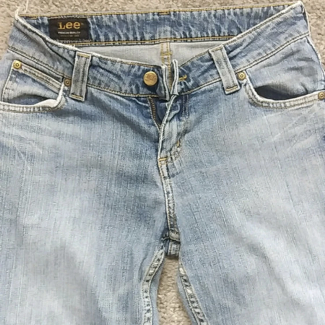 Lågmidjade bootcut jeans!