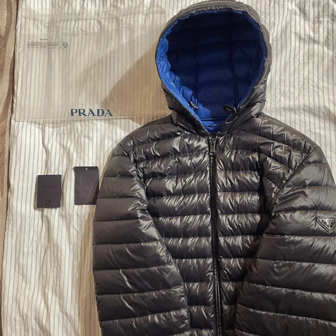 Prada Light Down Jacket(Triangel Logo) - 1