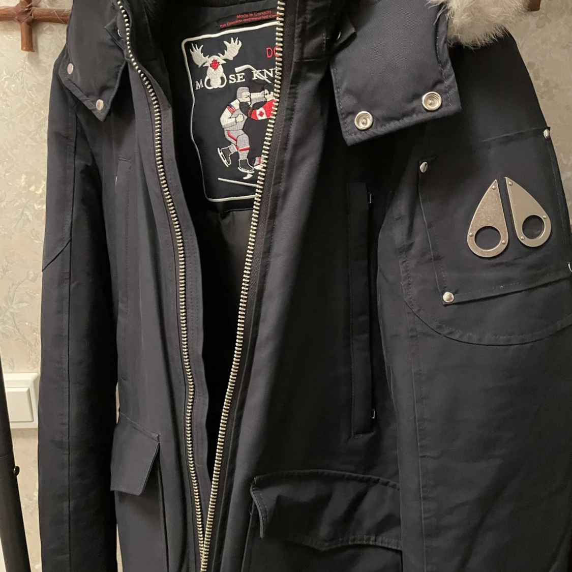 Säljer min moose knuckles i storlek M - 90