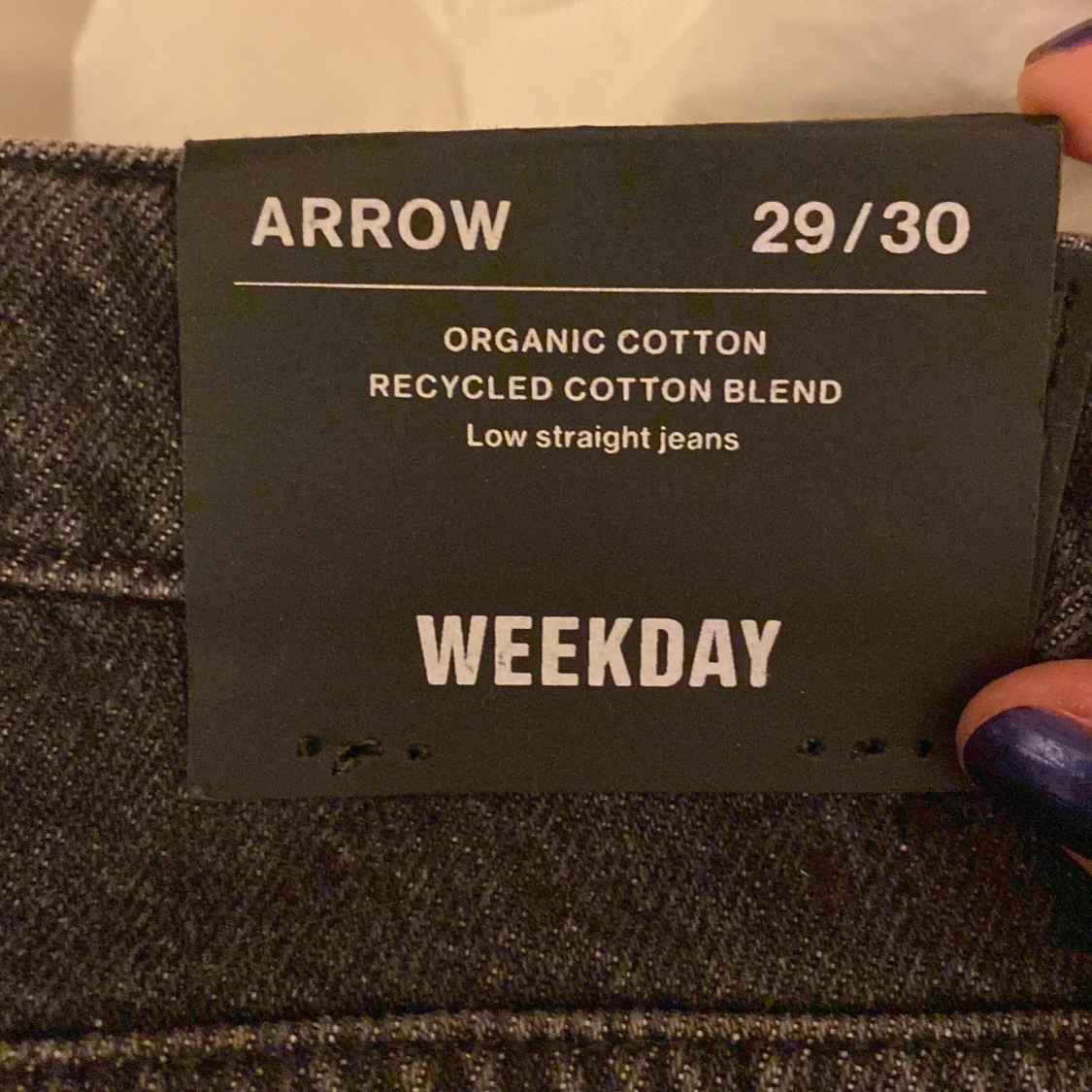 Weekday lågmidjade jeans - 90