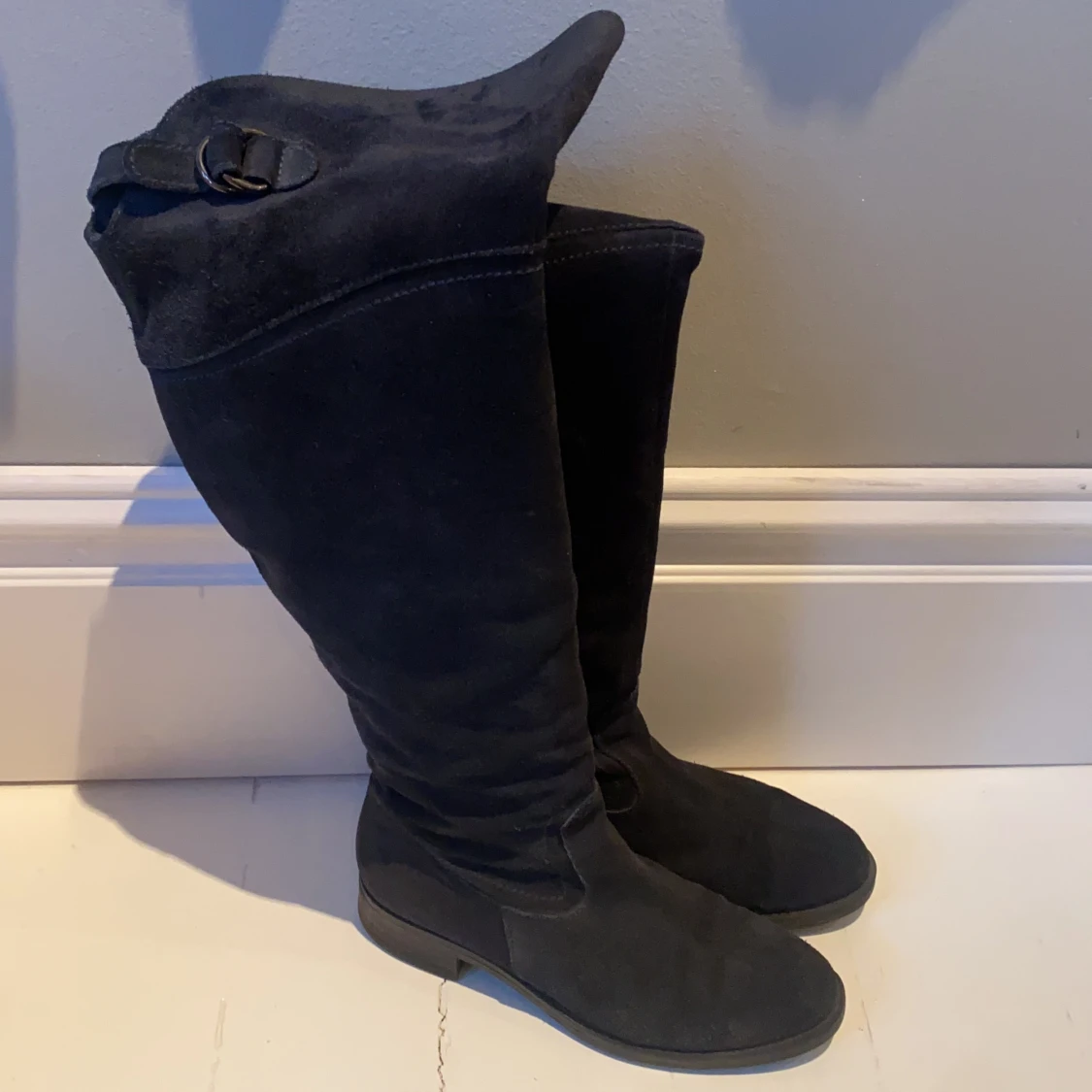 Boots, läderstövlar.  - 90