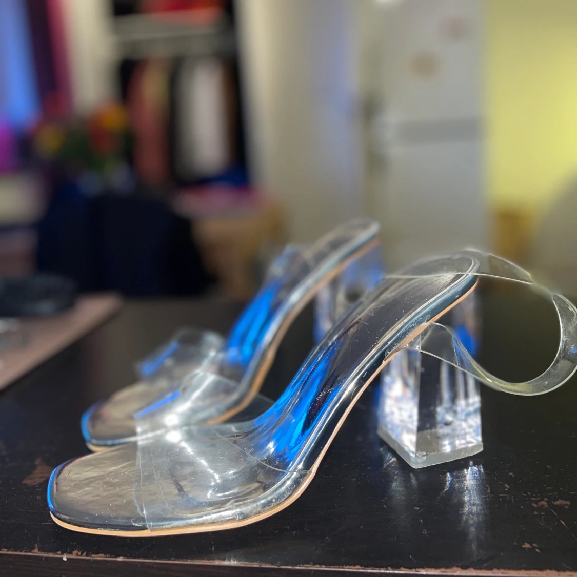 Clear heels - 90