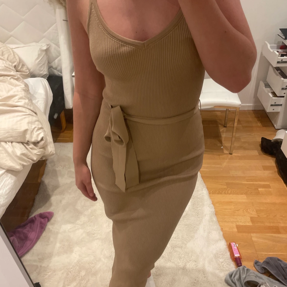 Stickad klänning - 90