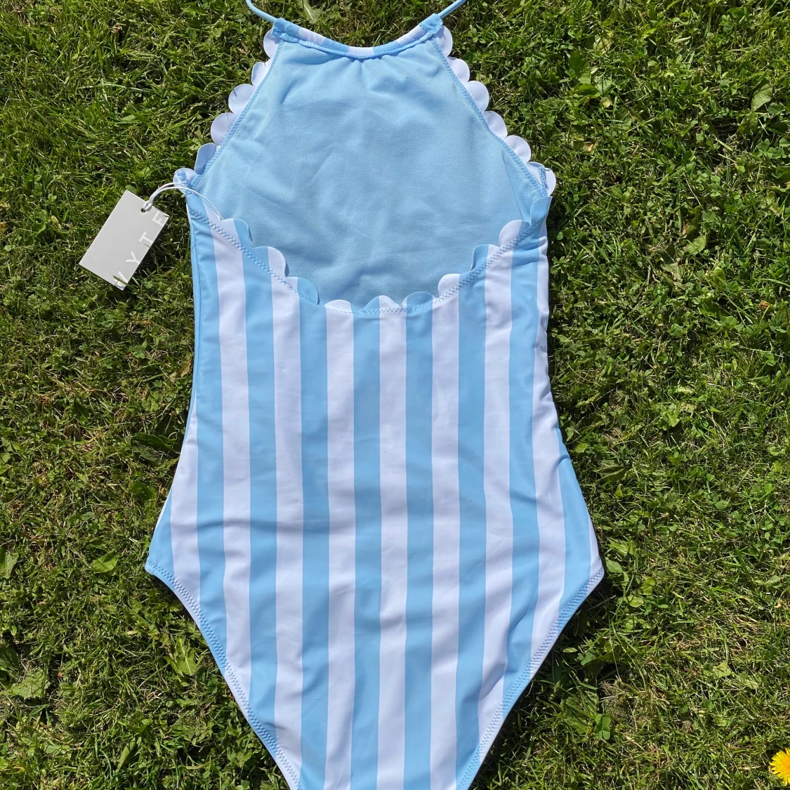 Ny supersöt baddräkt i ljusblå  - 90