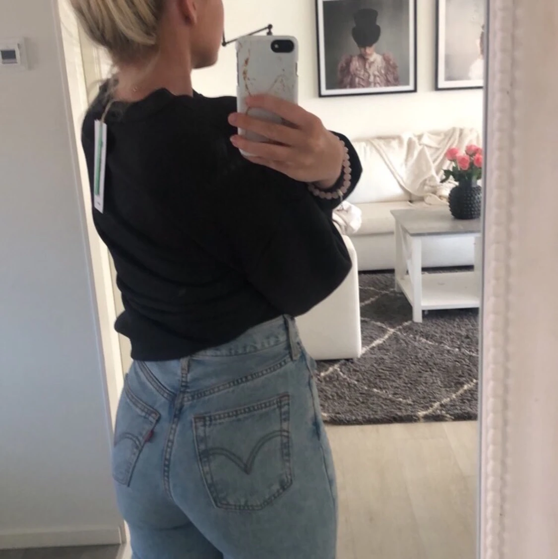 Ribcage wide leg levi’s jeans  - 91