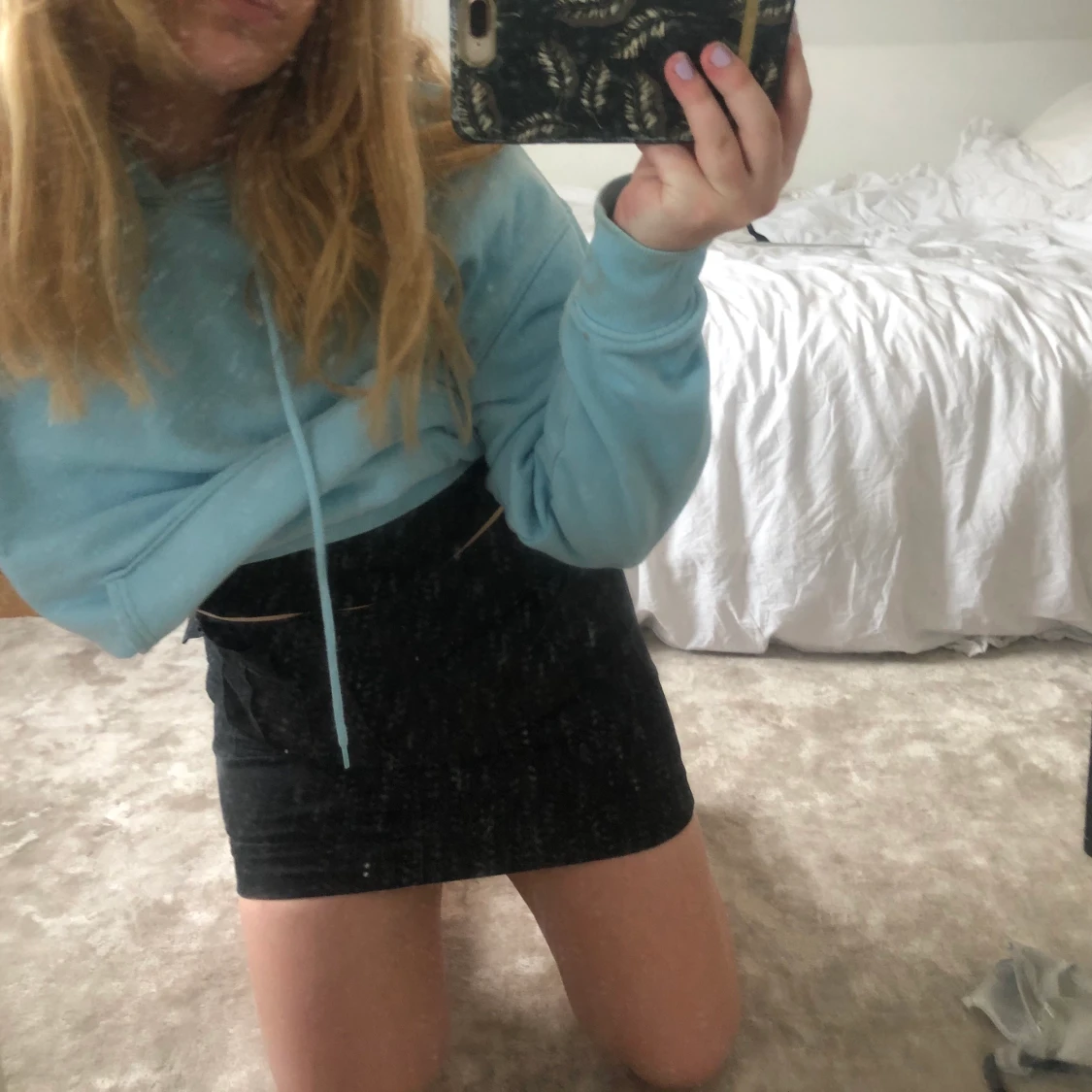 Svart jeanskjol  - 91