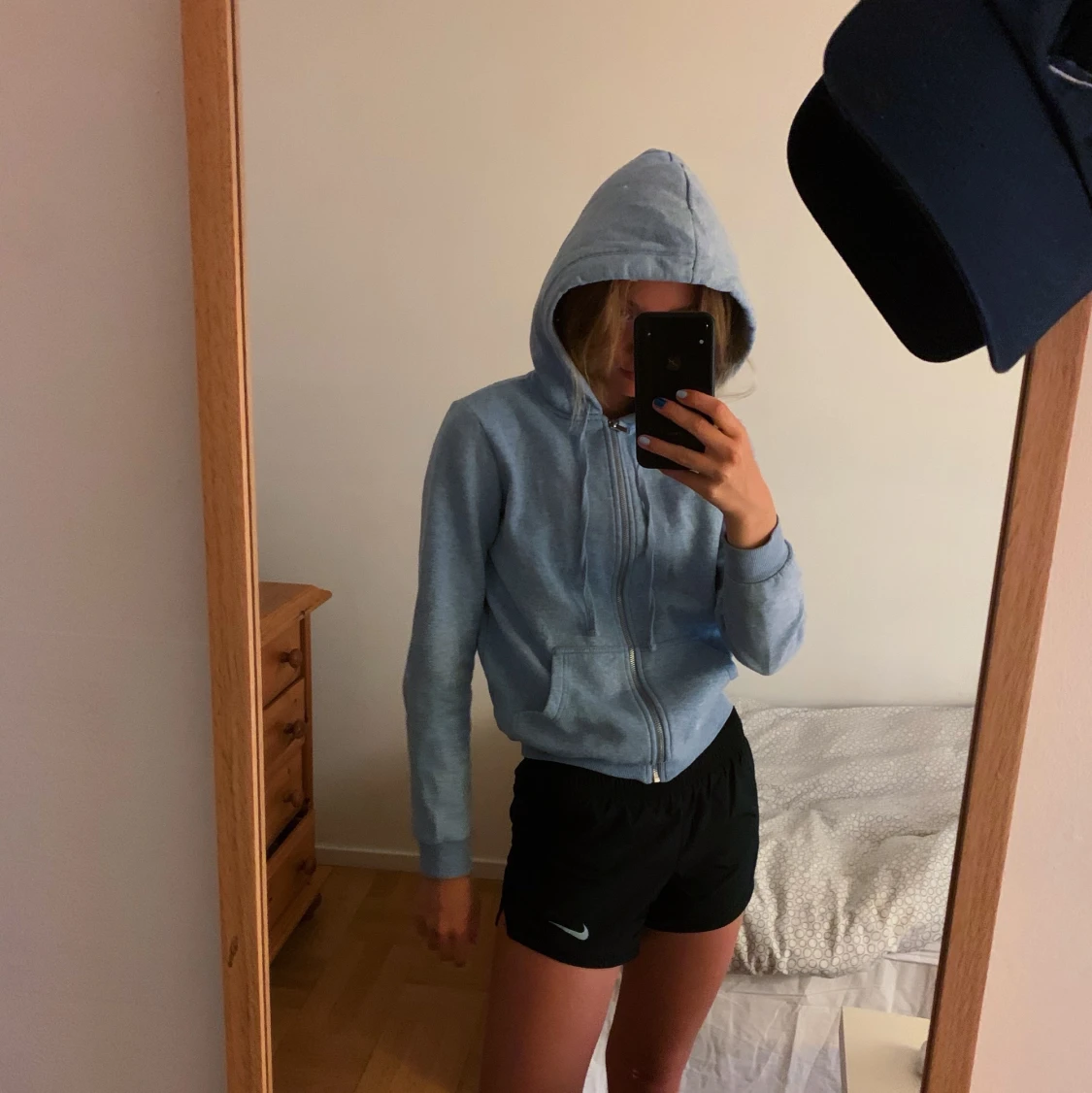 Blå zip-up från h&m - 90