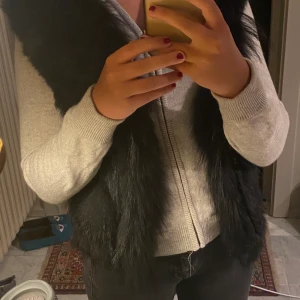 Pälsväst - Snygg pälsväst från Hollies stockholm, även med prislapp på. Aldrig använd. En perfekt och snygg väst att ha i höst! Stl xs💘✨nypris:1500kr