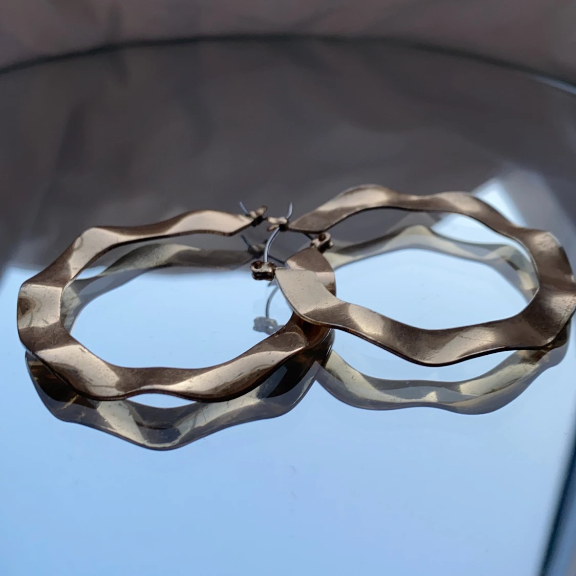 Guldiga örhängen - 90