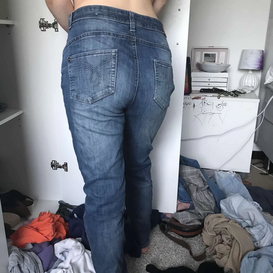 Thriftade vet ej märke - 90