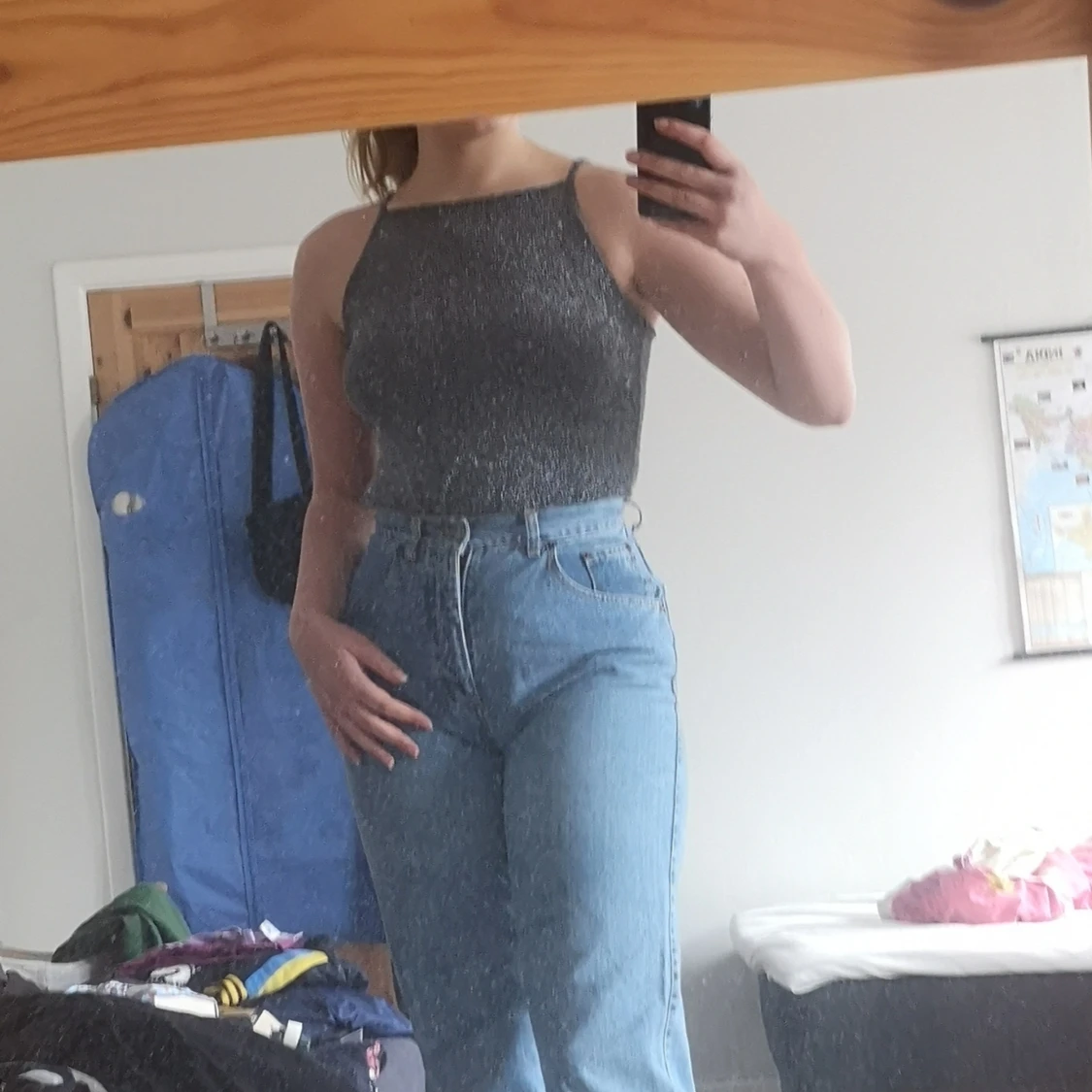 Silverglittrig body!