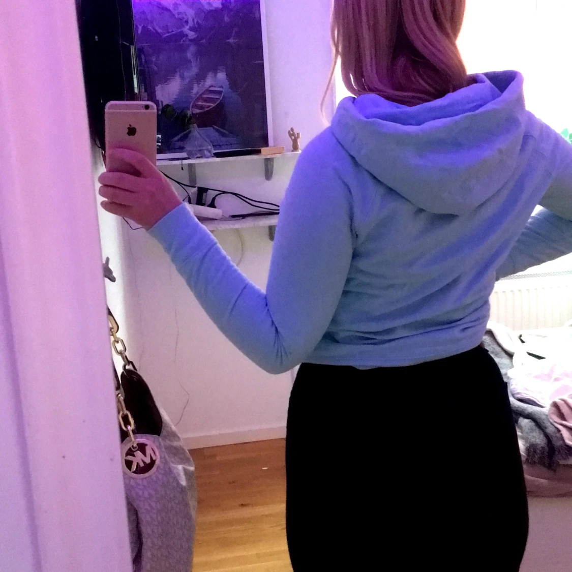 Ljusblå GAP hoddie 💙💘