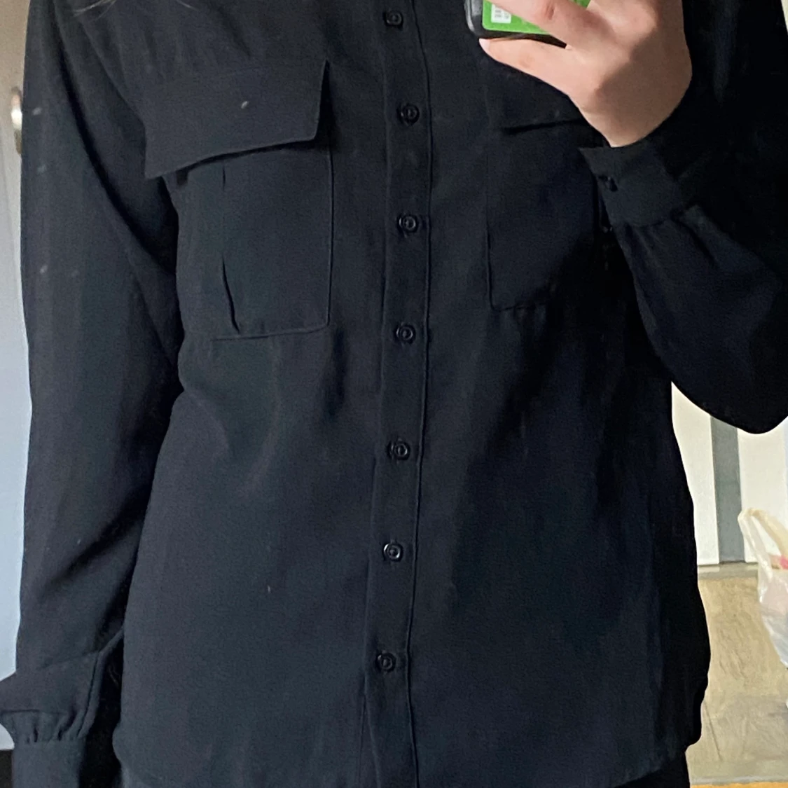 Svart Skjorta - 90