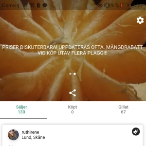 Kolla in mina annonser!  - Kolla in mina annonser! Uppdaterar ofta, så följ gärna! Har nog något som passar de flesta! Mängdrabatt ges och priser är ofta diskuterbara, behöver bli av med allt! Har även gjort massa smycken som jag säljer! :) 