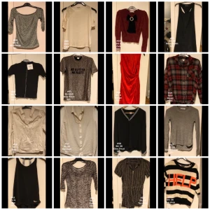 Kläder  - Kläder vissa är märkes andra är från bla zara