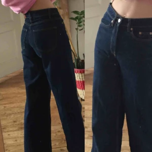 Monki jeans  - Ett par byxor som jag inte använder längre och något som bara  ligger i min garderob! Köpta på secondhand men i fint skick. 60cm runt midjan!💕