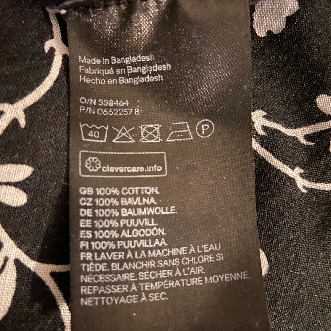 Långärmad kläning strl 38 - 91