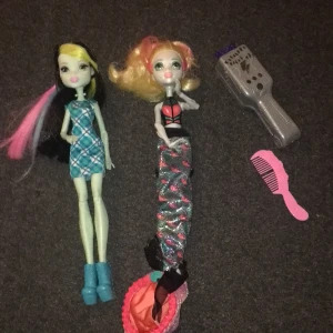 2 styckna dockor  - Två jätte fina dockor i en ny skick säljer båda för 100 kr original pris 150 kr st. 