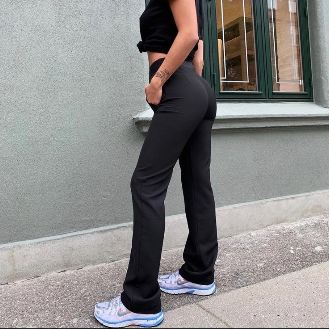 Svarta Kostymbyxor  - 91